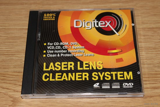 Диск digitex laser lens cleaner system