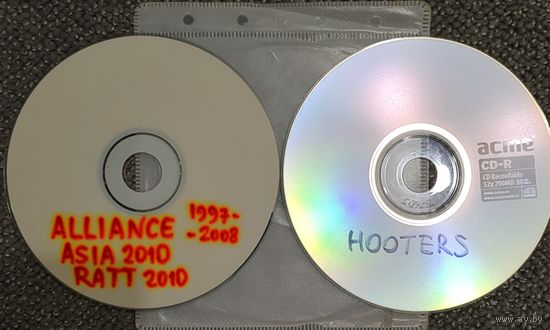 CD MP3 ALLIANCE, The HOOTERS - 2 CD
