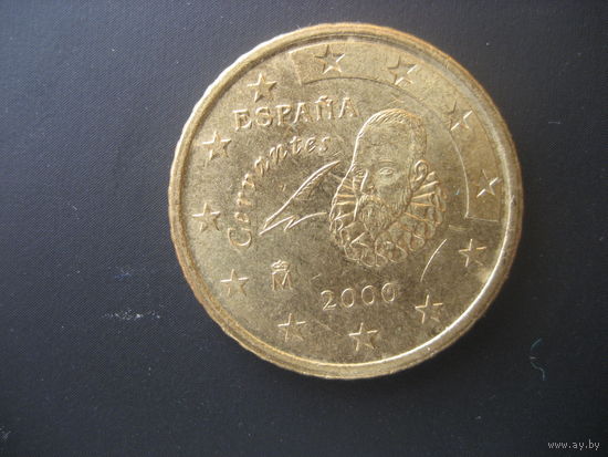 50 евроцентов Испания 2000