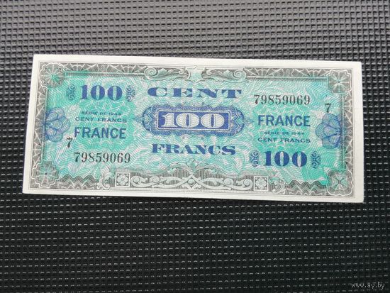Франция 100 франков 1944