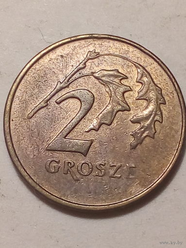 2 грош Польша 1992