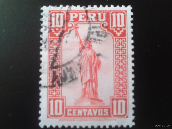 Перу 1932 статуя Свободы в Нью-Йорке