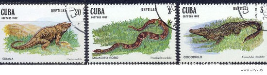 Куба 1982 M 2667-72 Фауна