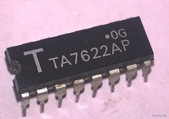 TA7622AP. Микросхема. Bipolar Linear Integrated Circuit. TA7622A TA7622P TA7622