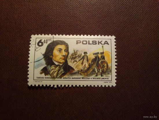 Польша 1975 г. Тадеуш Костюшко (1746-1817)./23а/