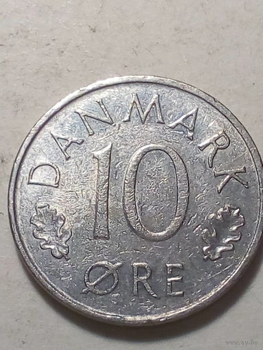 10 эре Дания 1974