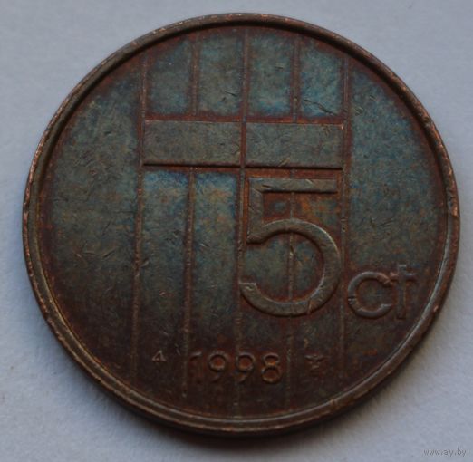 Нидерланды 5 центов, 1998 г.