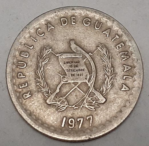 Гватемала 5 сентаво, 1977 (4-10-40)