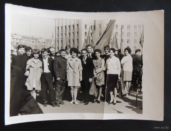 Фото "Первомайская демонстрация", 1952 г.