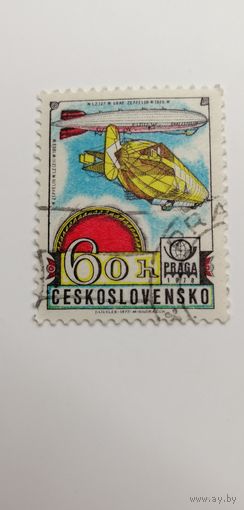 Чехословакия 1977. Международная выставка марок - Ранняя авиация
