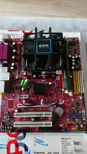 Материнская плата MSI K9N6PGM-F/FI с процессором х2 215 с проблемой