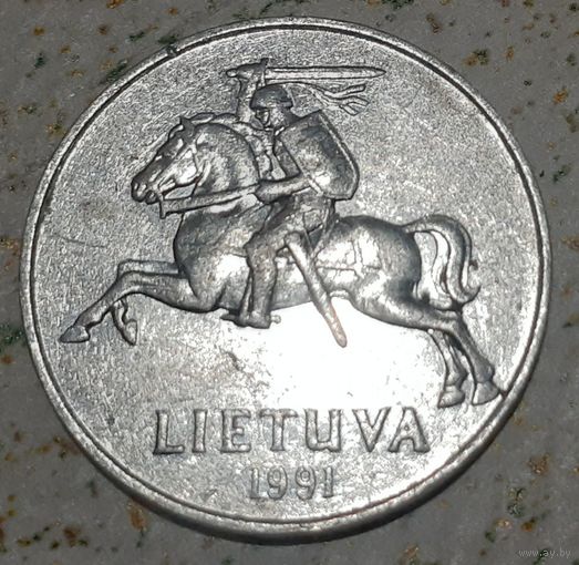 Литва 5 центов, 1991 (9-3-1)