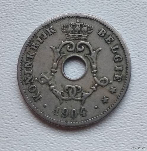 Бельгия 10 сантимов, 1904 BELGIE  6-5-9