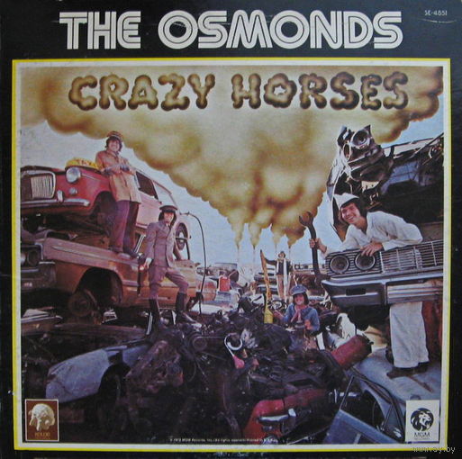 The Osmonds, Crazy Horses, LP 1972