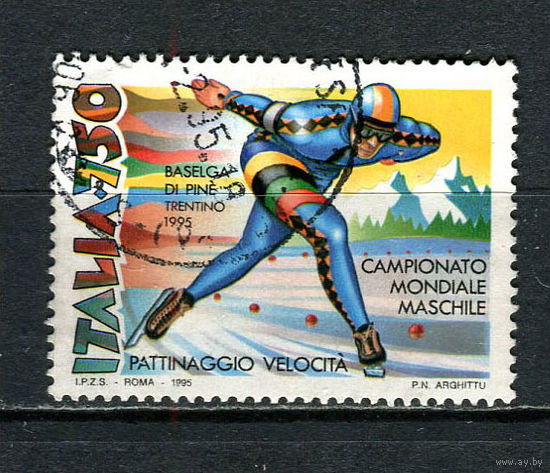Италия - 1995 - Спорт - [Mi. 2358] - полная серия - 1 марка. Гашеная.  (Лот 100CN)