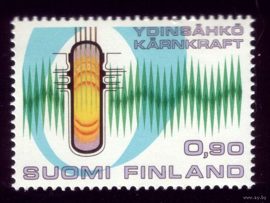 1 марка 1977 год Финляндия 806