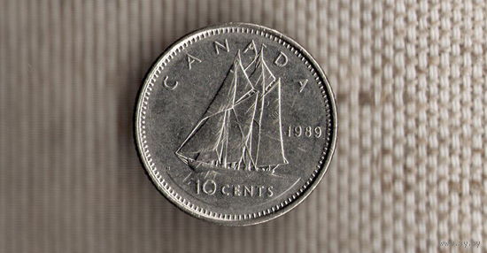 Канада 10 центов 1989/корабль(En)