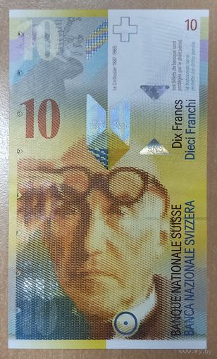 10 франков 2008 года - Швейцария - UNC