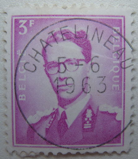 Марка Бельгия 1958 Г. Король Бодуэн