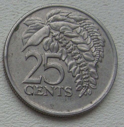 Тринидад и Тобаго 25 центов 1993