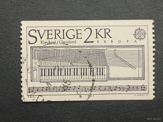 Швеция 1985. Марки ЕВРОПА - Год европейской музыки