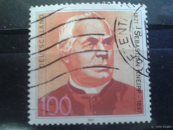 Германия 1997 католический священник Михель-0,9 евро гаш