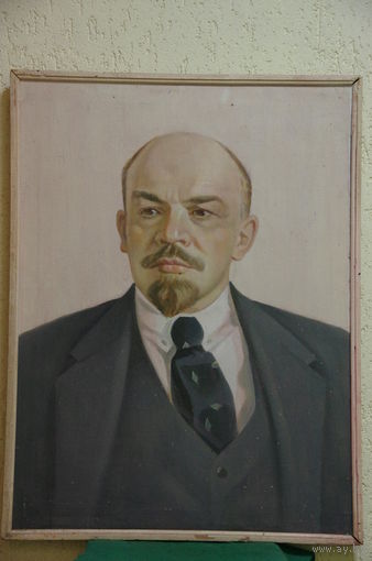 Портрет " Ленин "   60 х 80