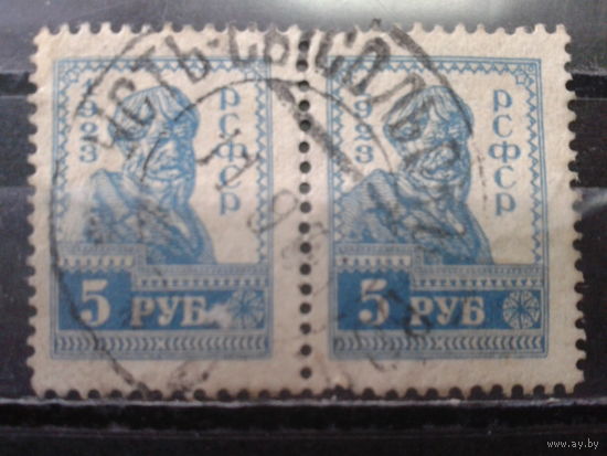 РСФСР 1923 стандарт крестьянин 5 руб. пара