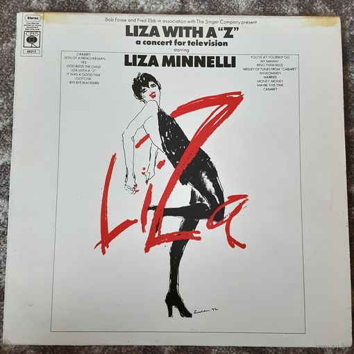 LIZA MINNELLI - 1972 - LIZA WITH A "Z" A CONCERT FOR TELEVISION (UK) LP