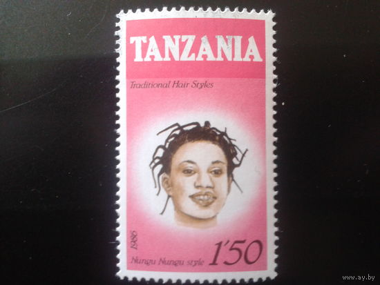 Танзания 1987 женская прическа