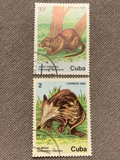 Куба 1984. Дикие животные. Марки из серии
