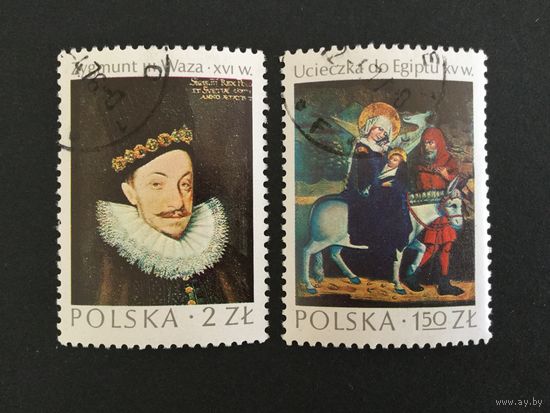 Искусство Польши. Польша,1974, 2 марки из серии