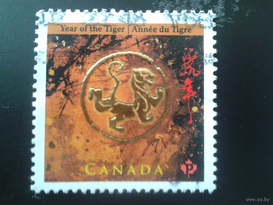 Канада 2010 год тигра