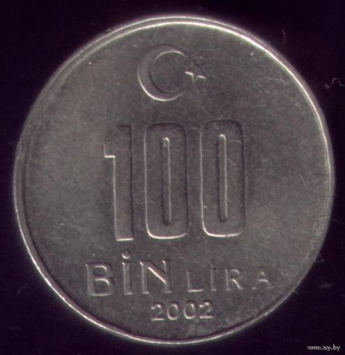 100 000 Лир 2002 год Турция