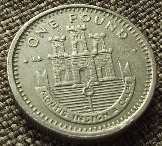 Гибралтар. 1 фунт 1998