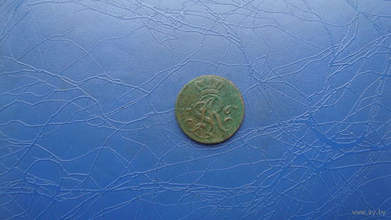 1 грош 1767                                                                                               (3079)