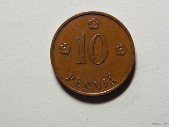 Финляндия 10 пенни 1939г