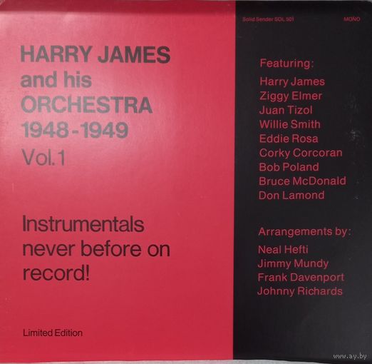 Harry James & Hit Orchestra