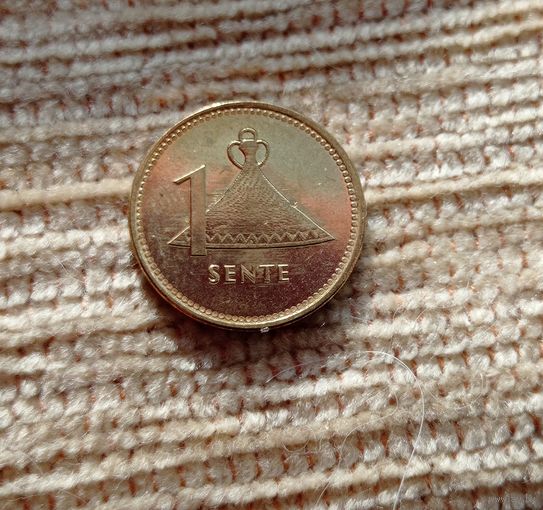 Werty71 Лесото 1 сенте 1992 цент