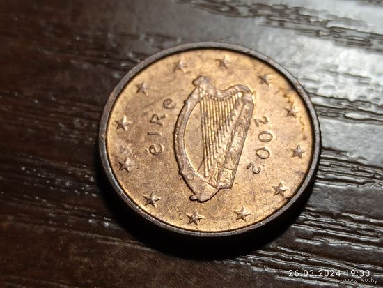 Ирландия 1 евроцент 2002