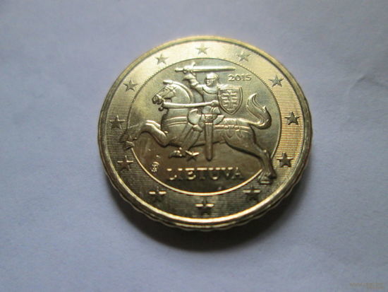 10 евроцентов, Литва 2015 г., AU