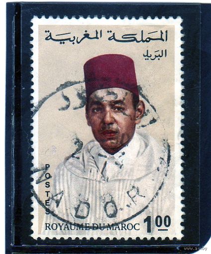 Марокко. Mi:MA 614. Король Хасан II (1929-1999). Серия: Король Хасан II (1968-1973 годы). 1968.
