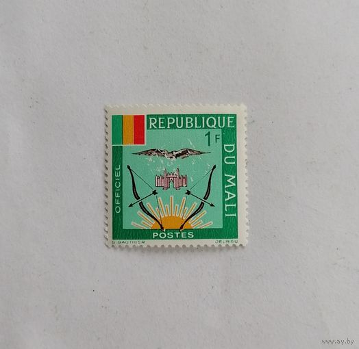 Марка Мали 1964 год Служебные марки.