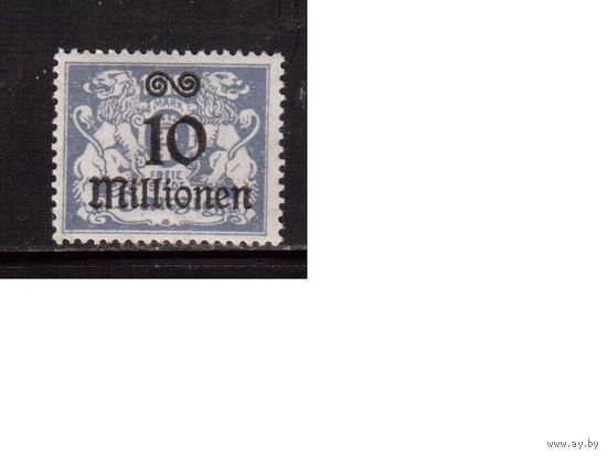 Германия(Данциг)-1923,(Мих.169)  *  , Стандарт, Герб, Надп.