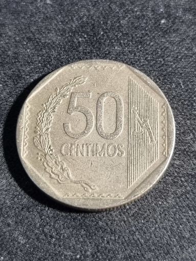 Перу 50 сентимо 2019