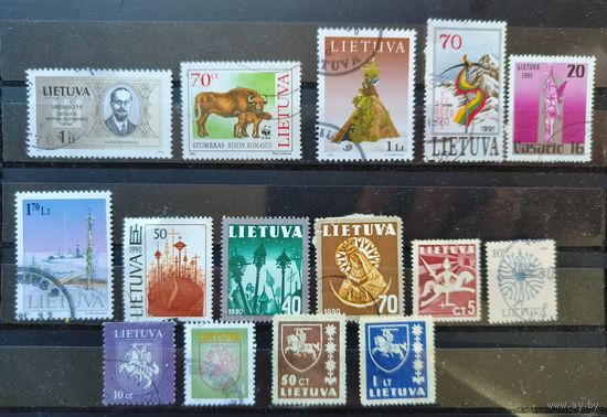 Литва. Сборка марок