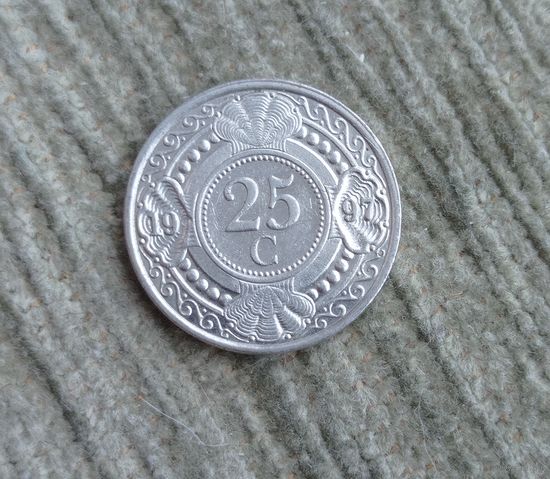 Werty71 Антильские острова 25 центов 1997 Антилы