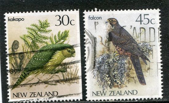Новая Зеландия. Птицы. Стандарт 1986