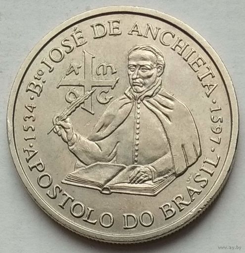 Португалия 200 эскудо 1997 г. 400 лет со дня смерти Хосе де Анчьета