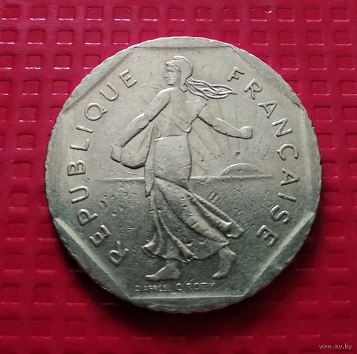 Франция 2 франка 1980 г. #30811